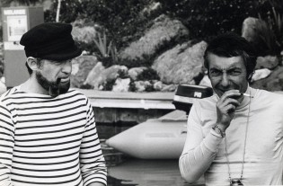 Jean-Paul Belmondo et Philippe de Broca