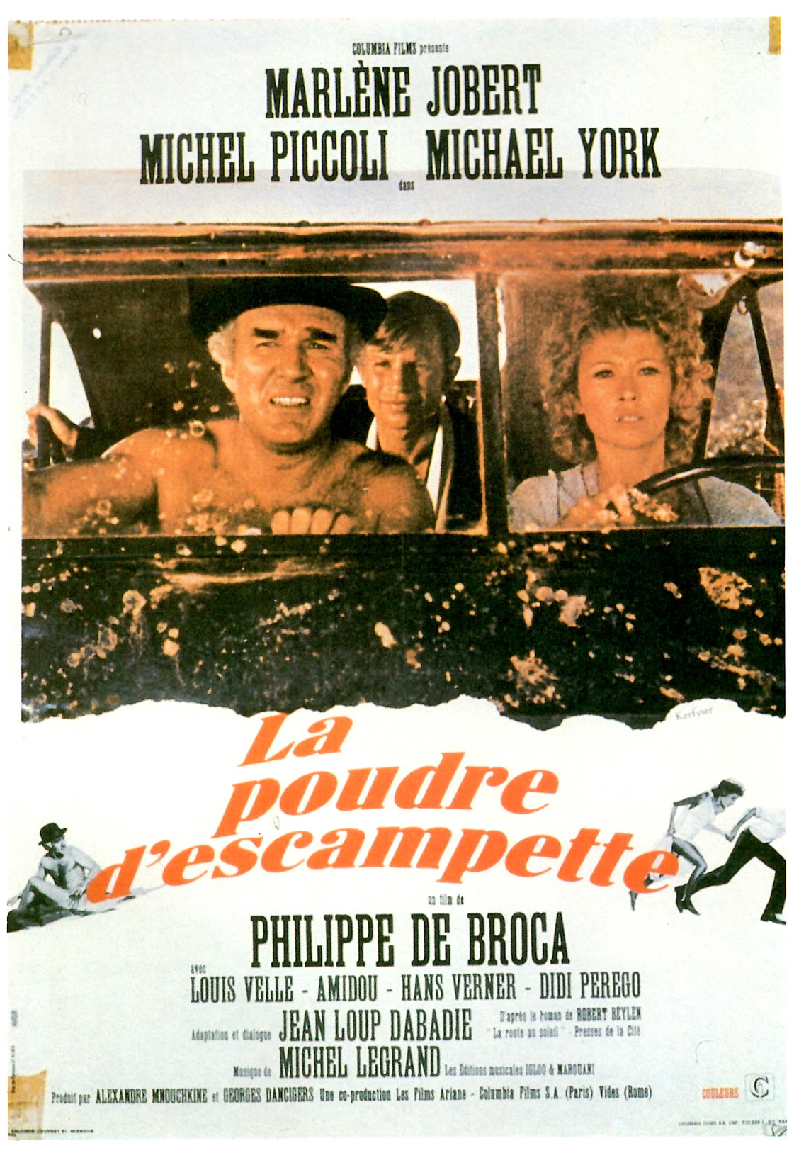 Affiche du film La Poudre d'escampette de Philippe de Broca