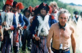 Philippe de Broca sur le tournage de Chouans !