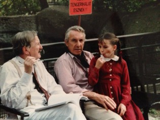 Claude Rich, Philippe de Broca et Salomé Stévenin